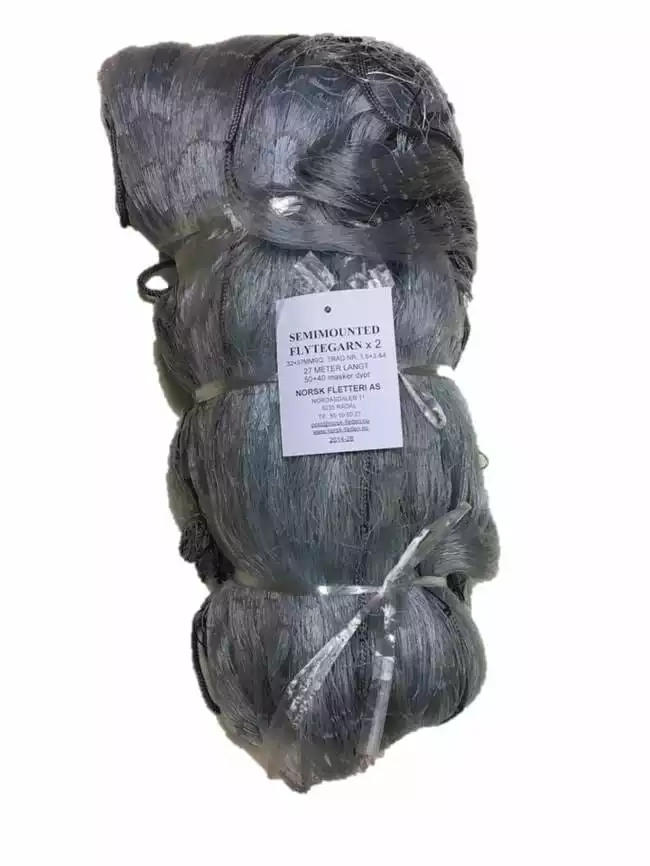 32 + 37mm Semimontert Flytegarn Kombi 3 32 + 37mm Semimontert Flytegarn Kombi