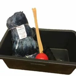 Fjordgarn I Plastkasse Med 30m Tau Og Blåse