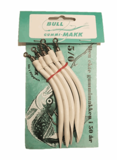 Bull Gummimakk Hvit 3 Bull Gummimakk Hvit