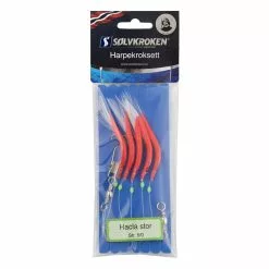 Sølvkroken Harpekroksett Hacla Stor