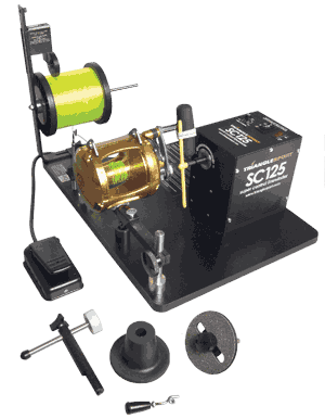 Påspoling Av 300m Multifilament Sene Og Backing 3 Påspoling Av 300m Multifilament Sene Og Backing