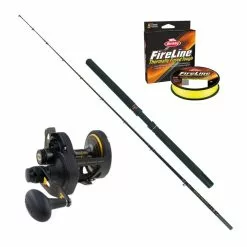 Penn Proff 2-Speed Havfiskesett 15-40lbs