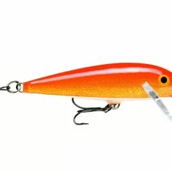 Rappala Rapala Countdown Sinking Gold Fluorent Red