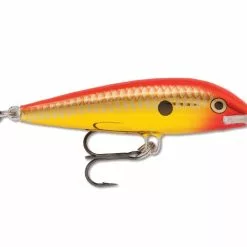 Rappala Rapala Team Esko Chrome Gold Fluorescent Red