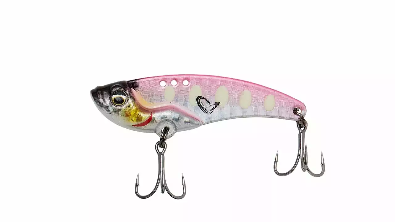 Savage Gear Vib Blade 14,5g Fast Sinking Pink Glow Dot 3 Savage Gear Vib Blade 14,5g Fast Sinking Pink Glow Dot